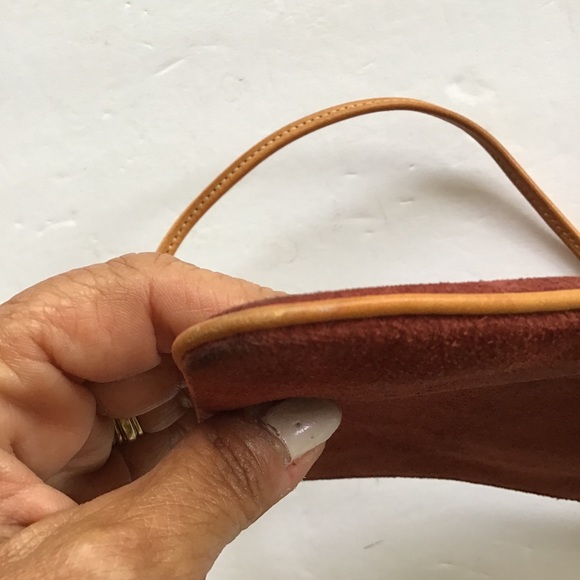 COACH SUEDE WRISTLET - Picture 10 of 15